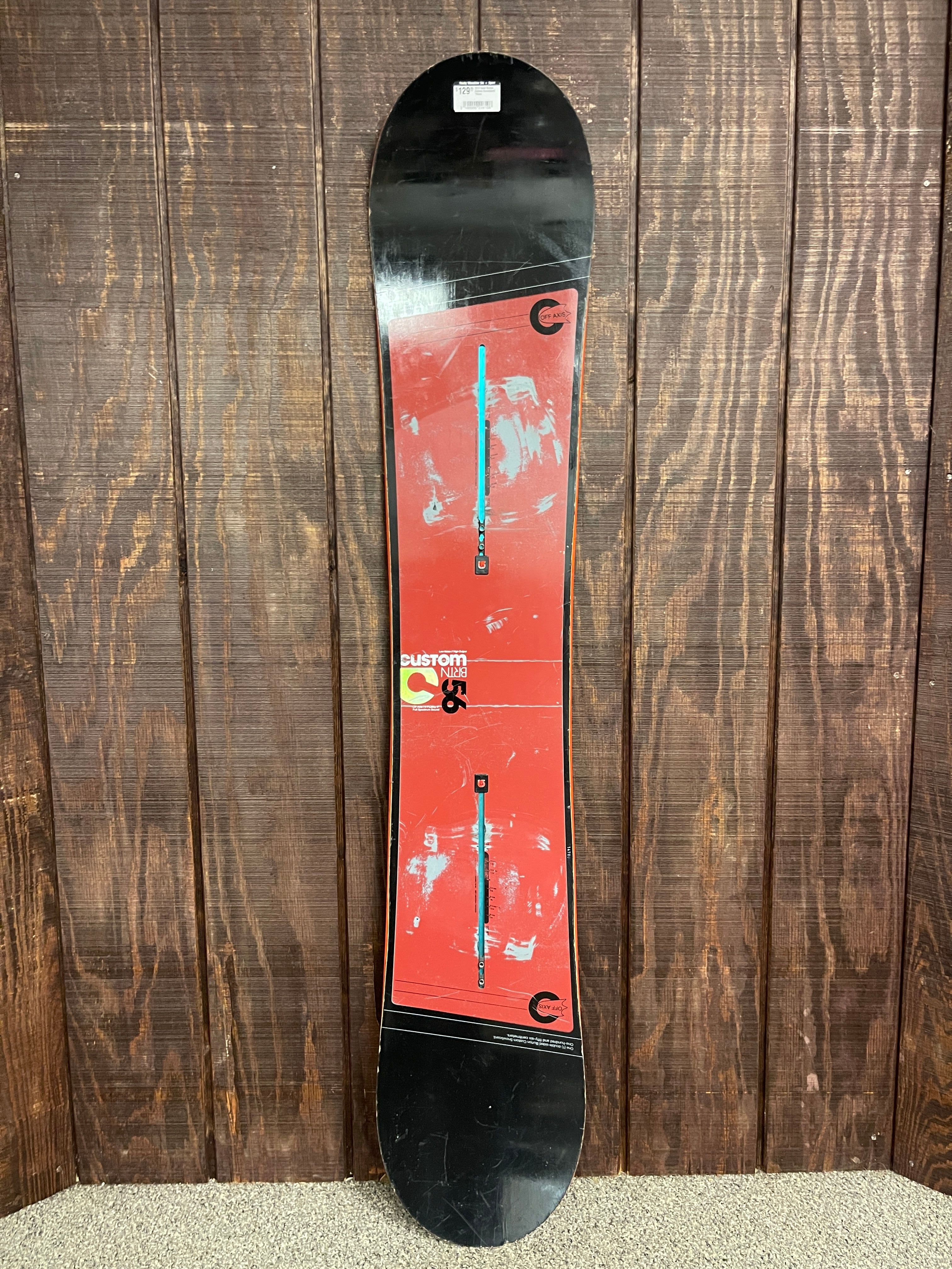 2013 Used Burton Custom Snowboard 156cm – Rocky Mountain Ski + Sport