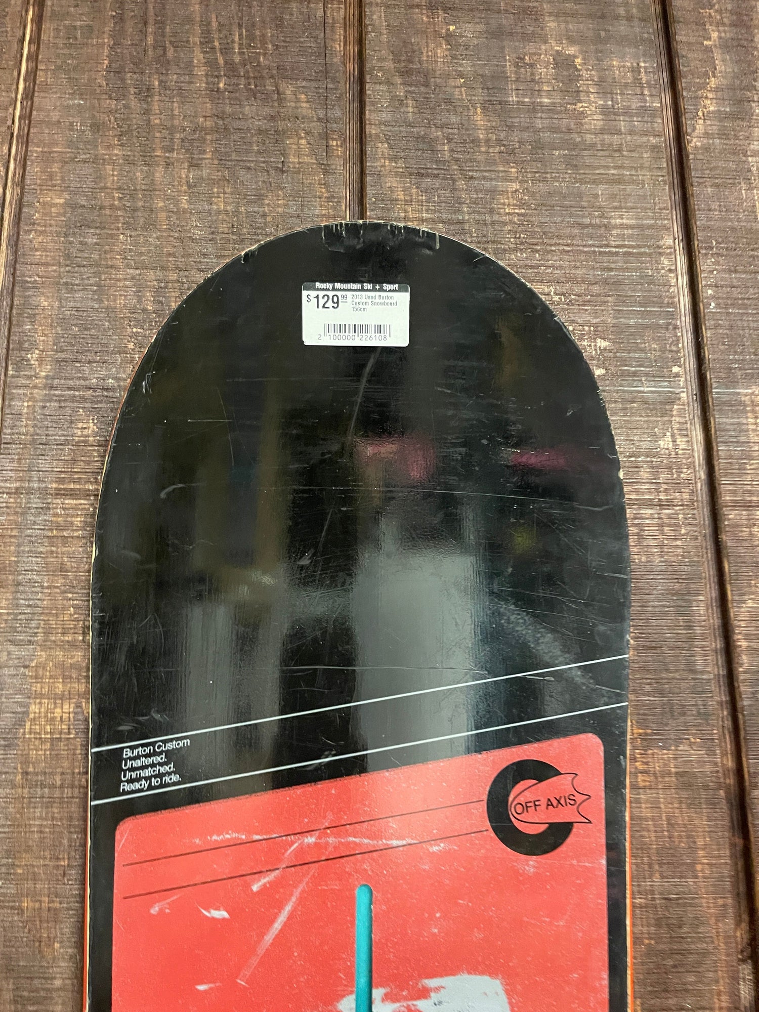 2013 Used Burton Custom Snowboard 156cm