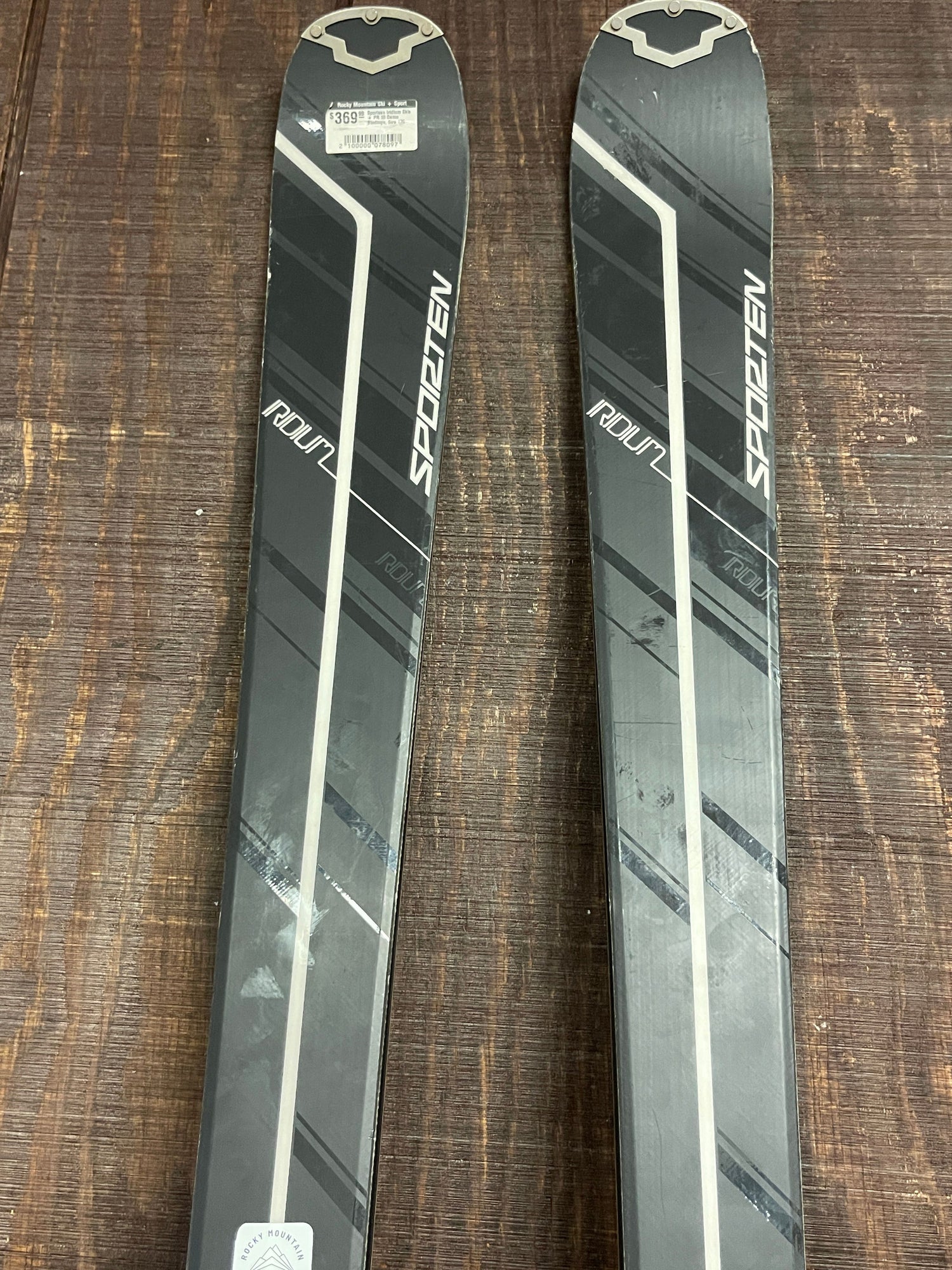 Sportsen Iridium Skis + PR 10 Demo Bindings 176cm