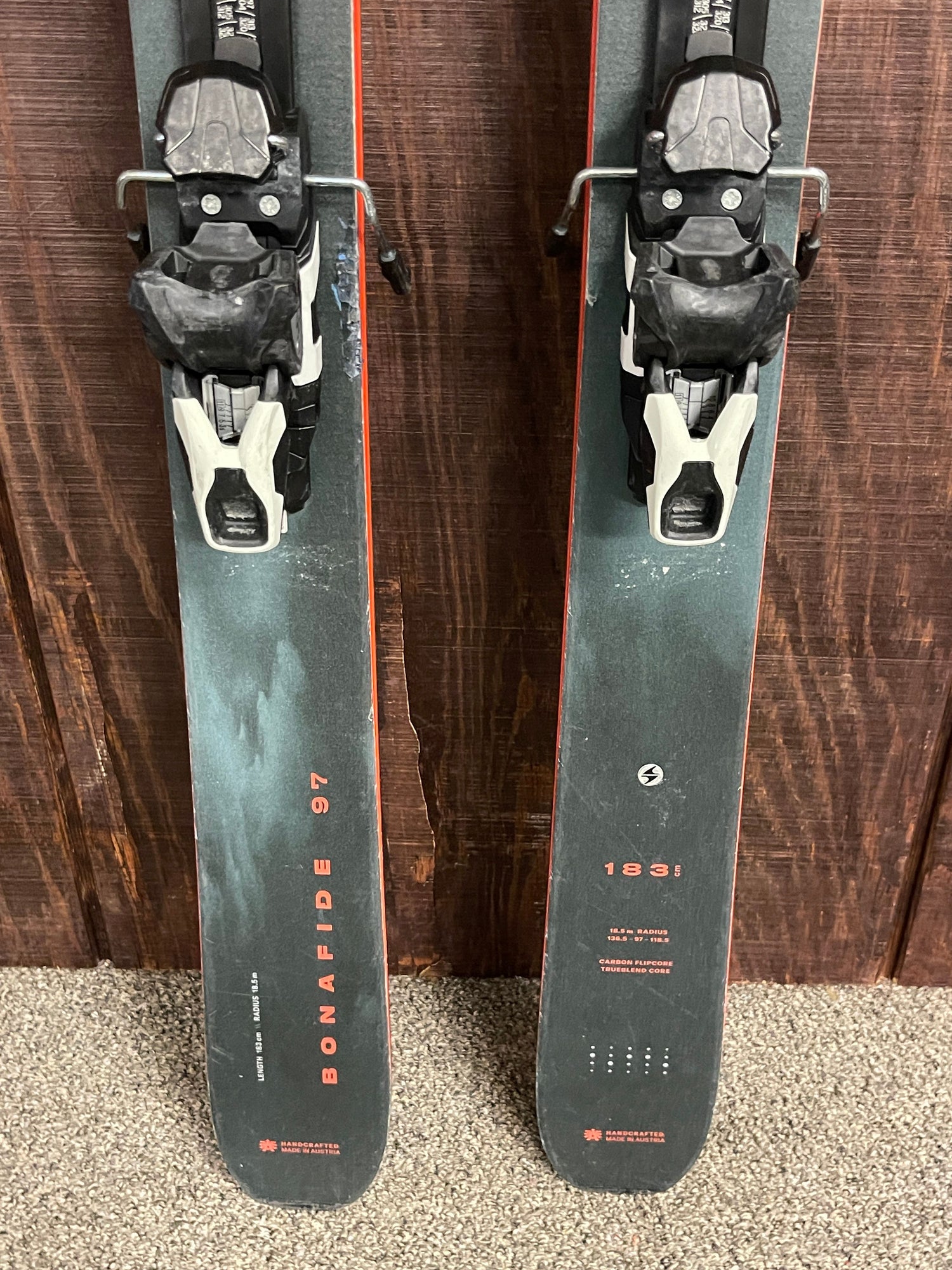 2023 Blizzard Bonafide 97 Skis + Strive 11 Bindings 183cm