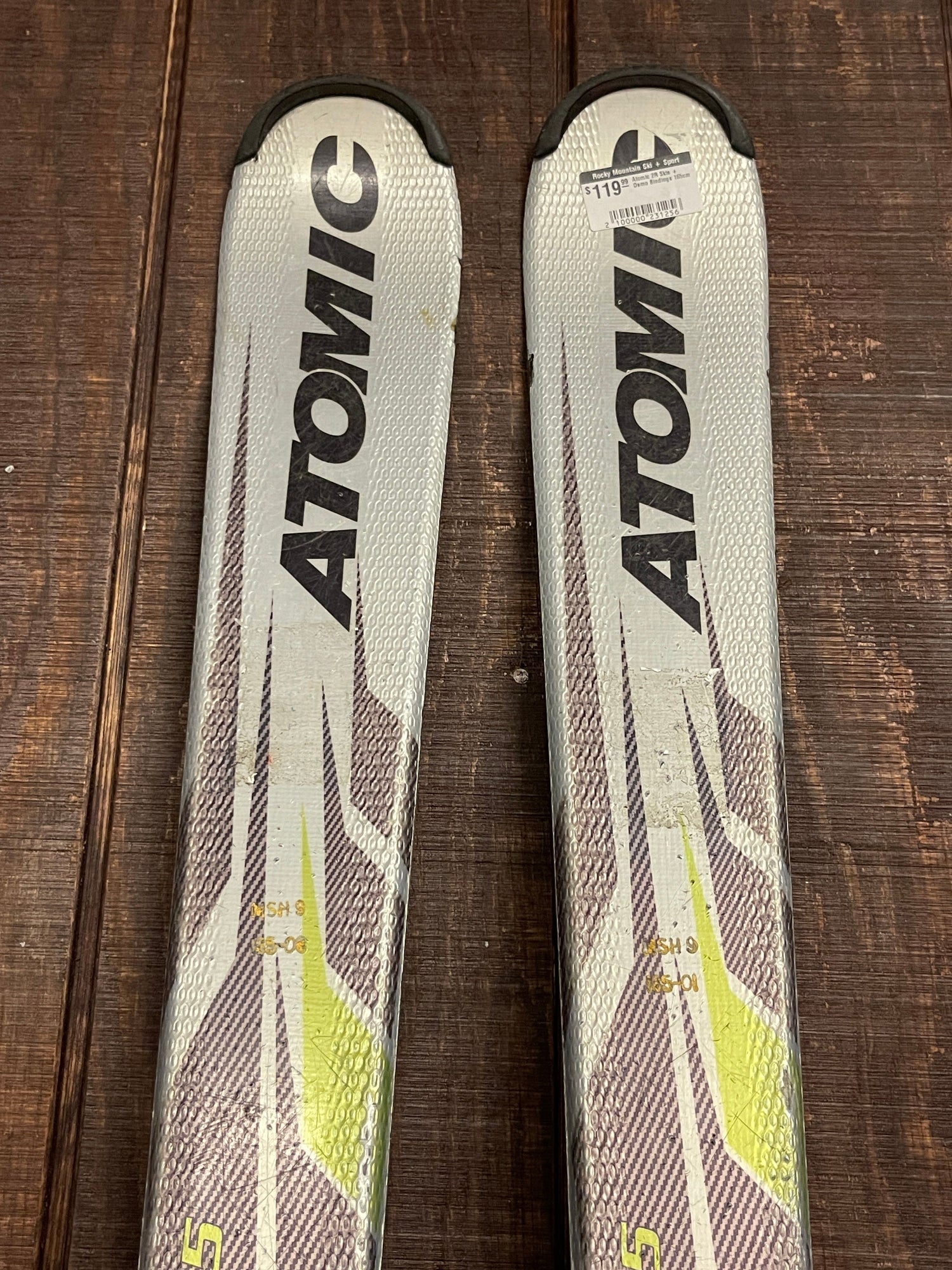 Atomic 2R Skis + Demo Bindings