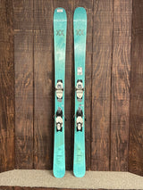 2025 Volkl Secret 96 Womens Skis + Squire Bindings