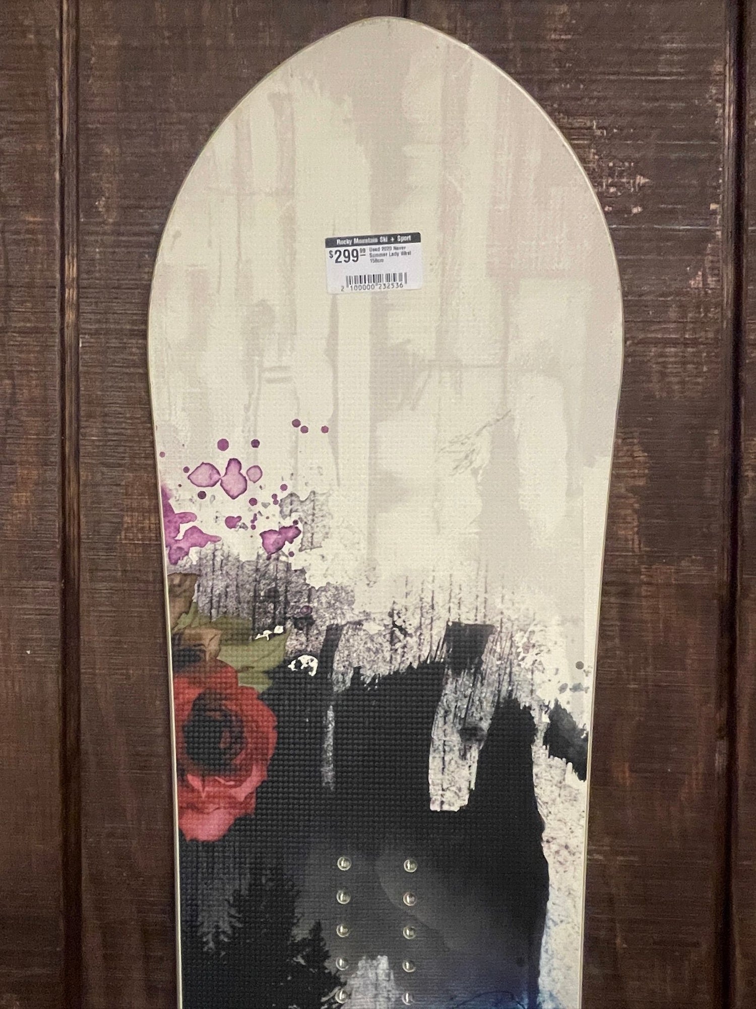Used 2020 Never Summer Lady West 158cm
