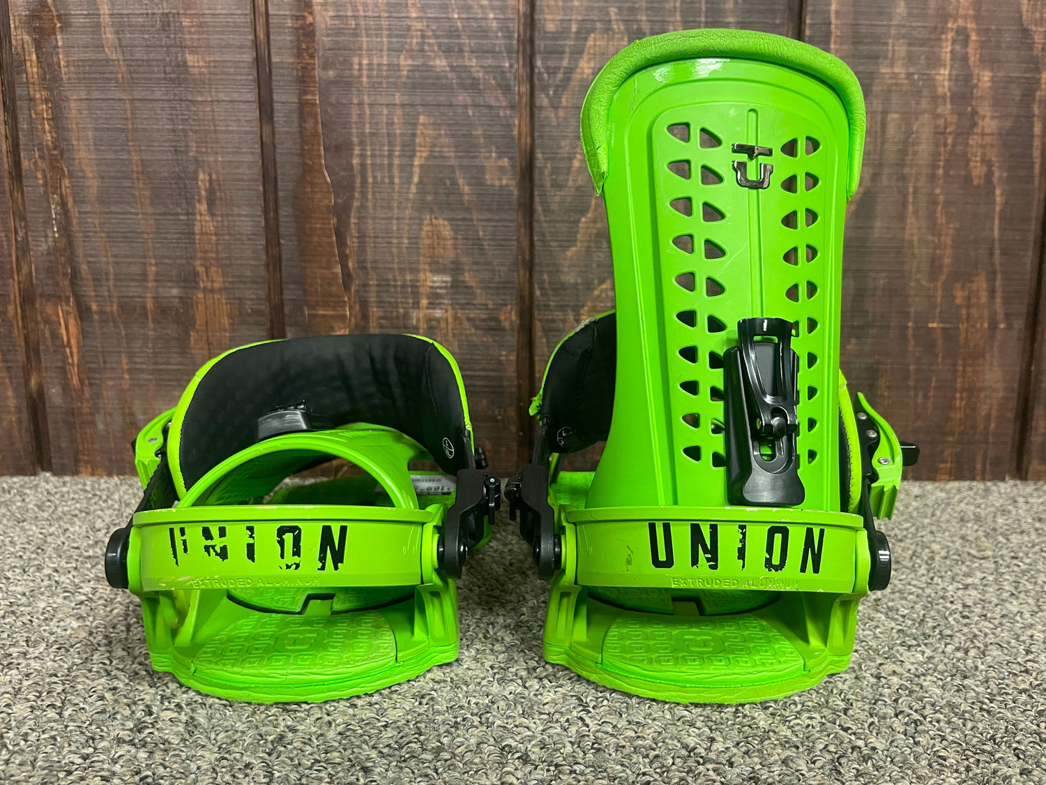 Union Force Snowboard Bindings, Size Large
