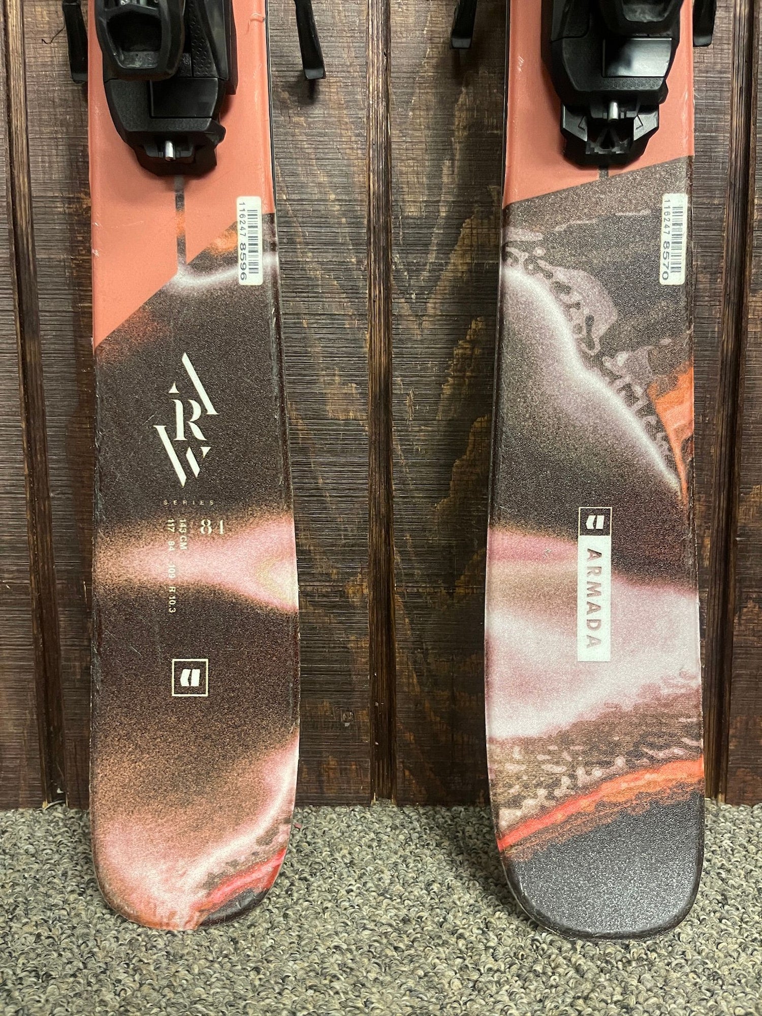 2023 Armada ARW Series 84 Skis + Armada 5.5 Demo Bindings