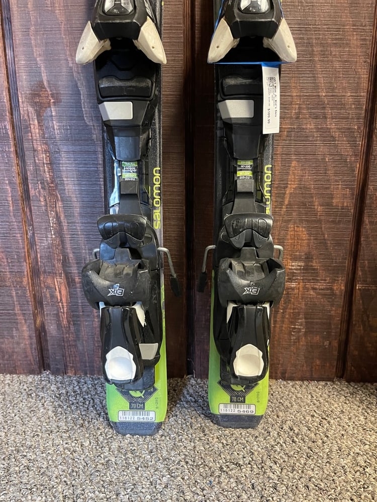Salomon QST Max Jr. Kid's Skis w/Bindings - USED