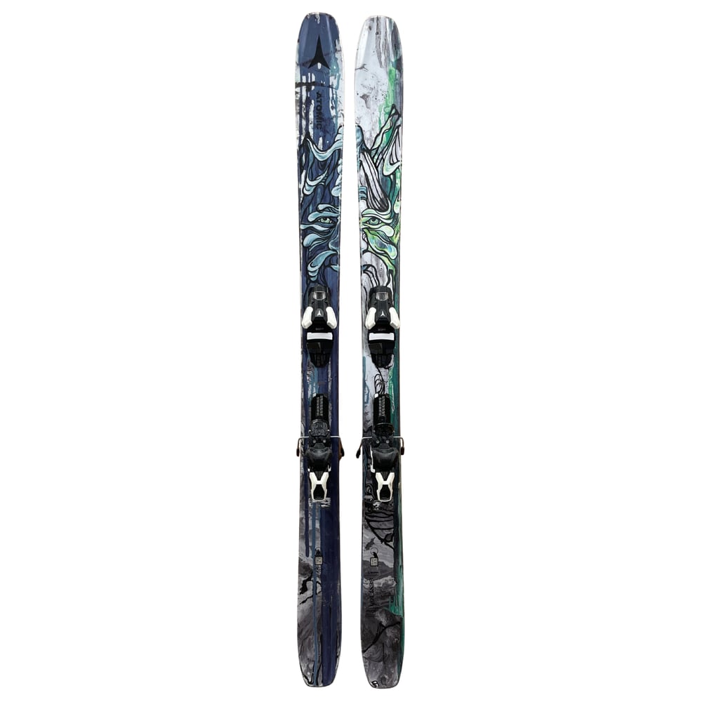Atomic Bent Chetler 100 Skis w/ Bindings - Used - Image 2