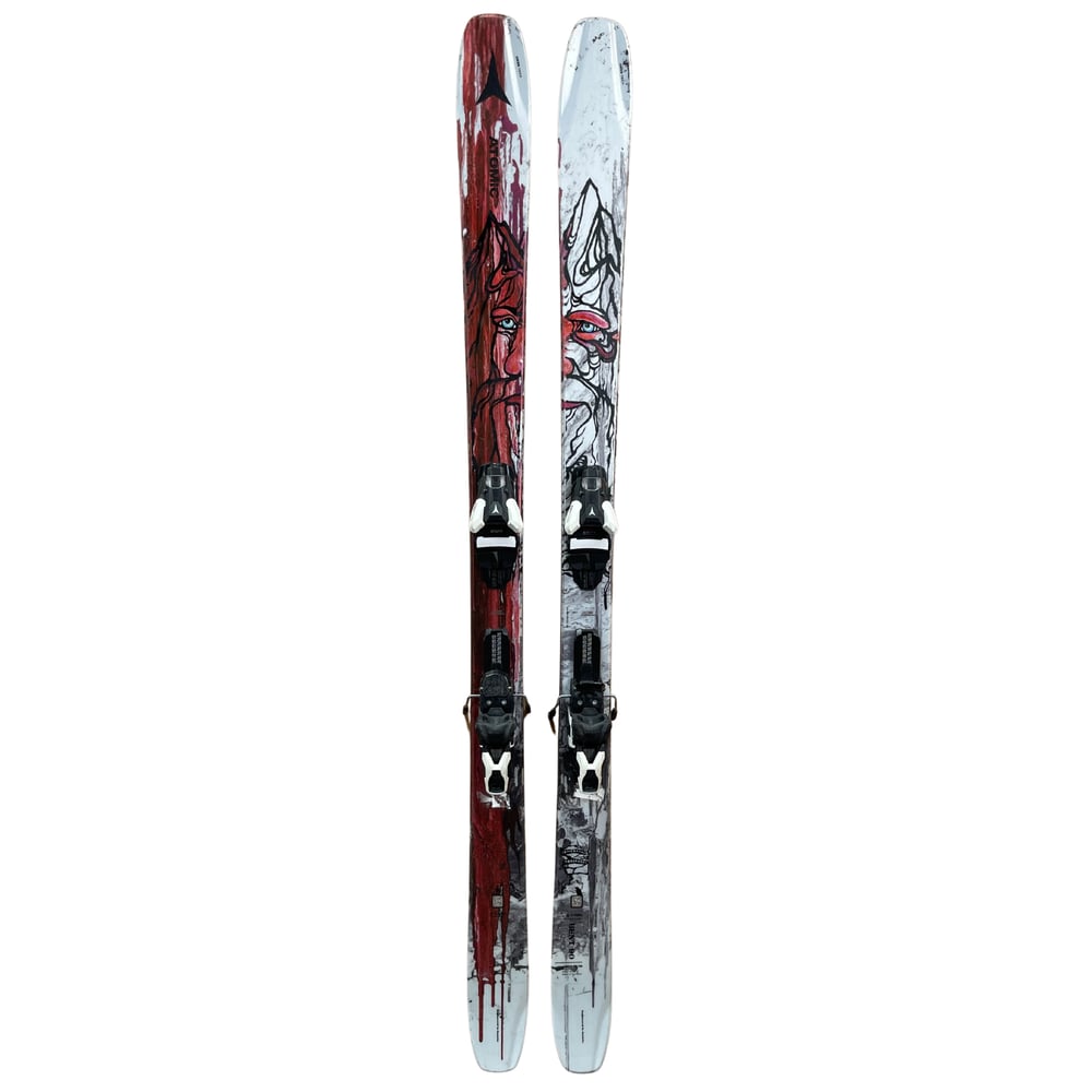 Atomic Bent Chetler 90 Skis w/ Bindings - Used - Image 2