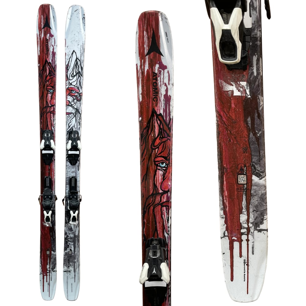Atomic Bent Chetler 90 Skis w/ Bindings - Used