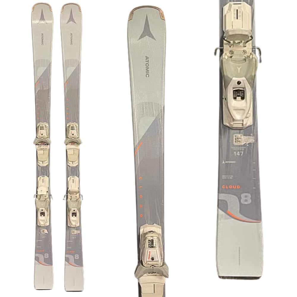2023 Atomic Cloud Q8 Skis w/ Bindings - USED