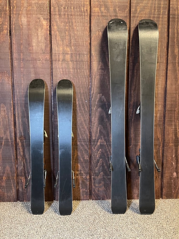 Salomon QST Max Jr. Kid's Skis w/Bindings - USED
