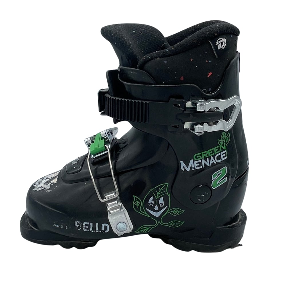 Dalbello Green Menace Kids Ski Boots - USED