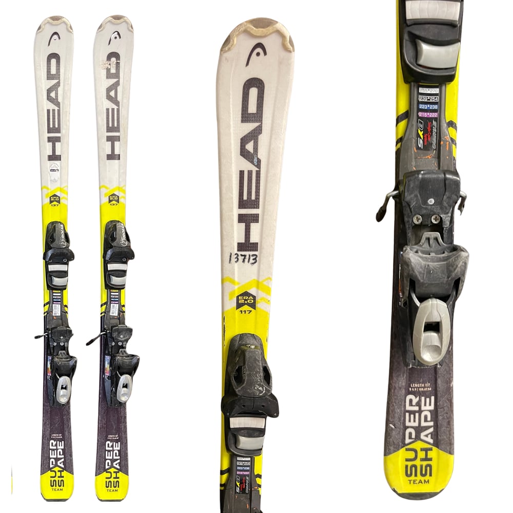 Head Super Shape Kids Ski w/Bindings - USED (Various Years)