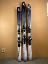 Used 2024 Atomic Maverick 95 Ti + Strive 13 Bindings Skis