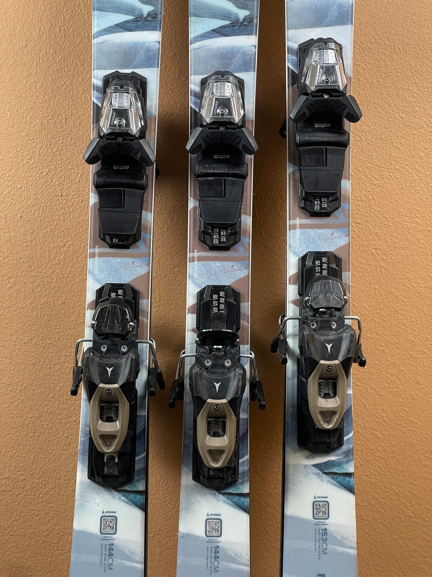Used 2025 Atomic Maven 84 + M10 Bindings Womens Skis