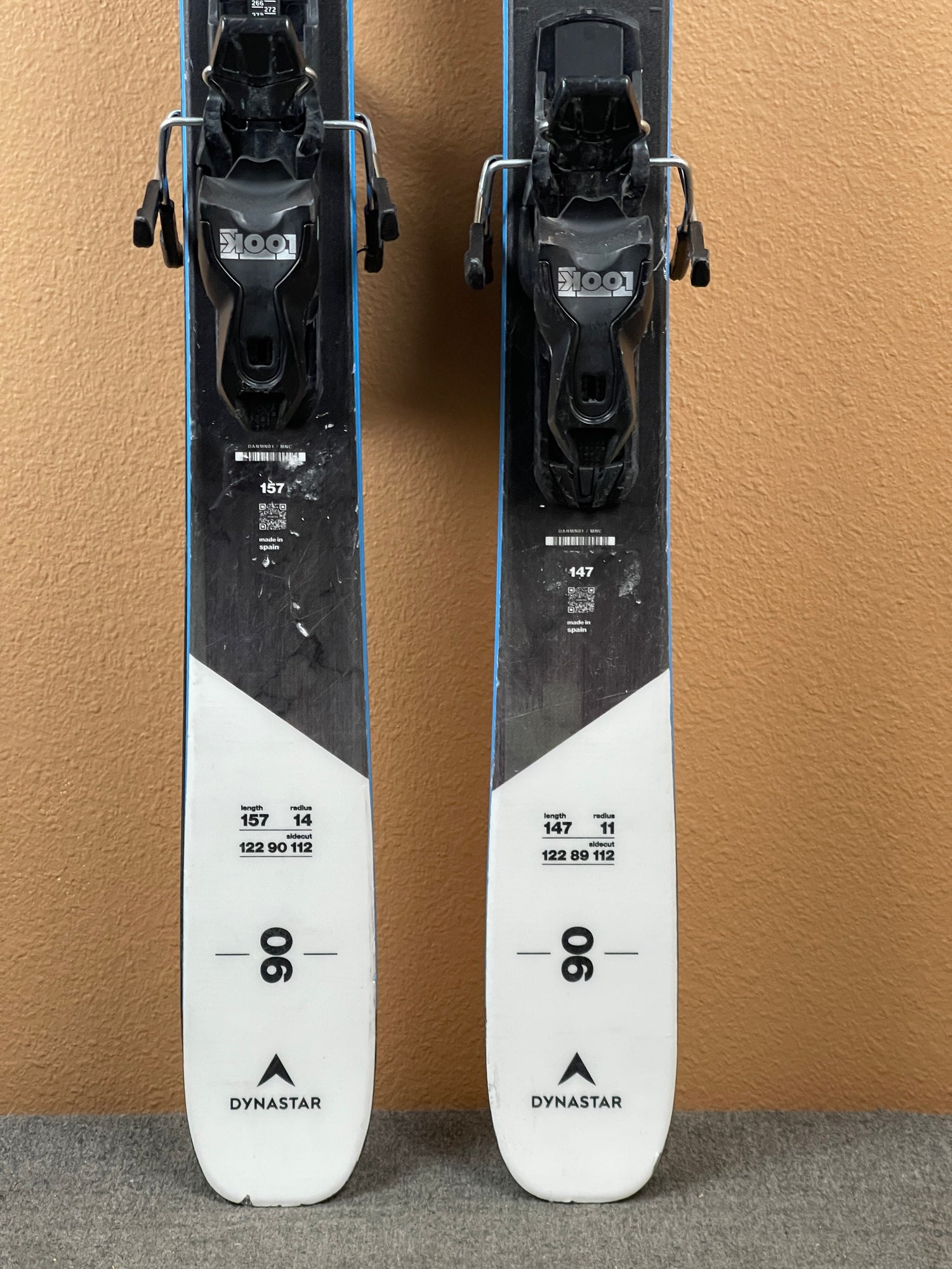 Used 2025 Dynastar M Free 90 Skis + PR11 Bindings