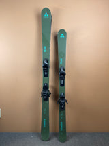 Used 2024 Fischer Ranger Jr Kids Skis + FJ Bindings