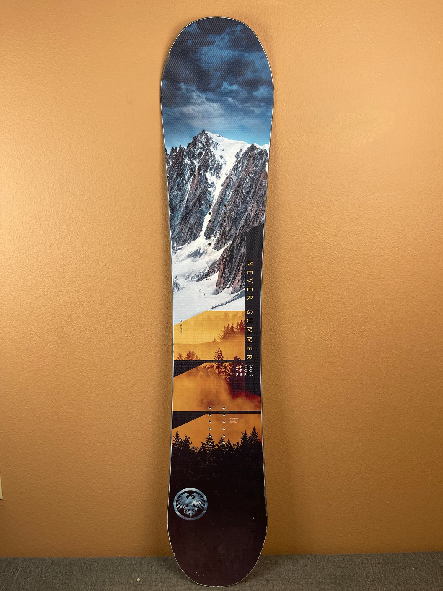 Used 2022 Never Summer Snowtrooper Snowboard