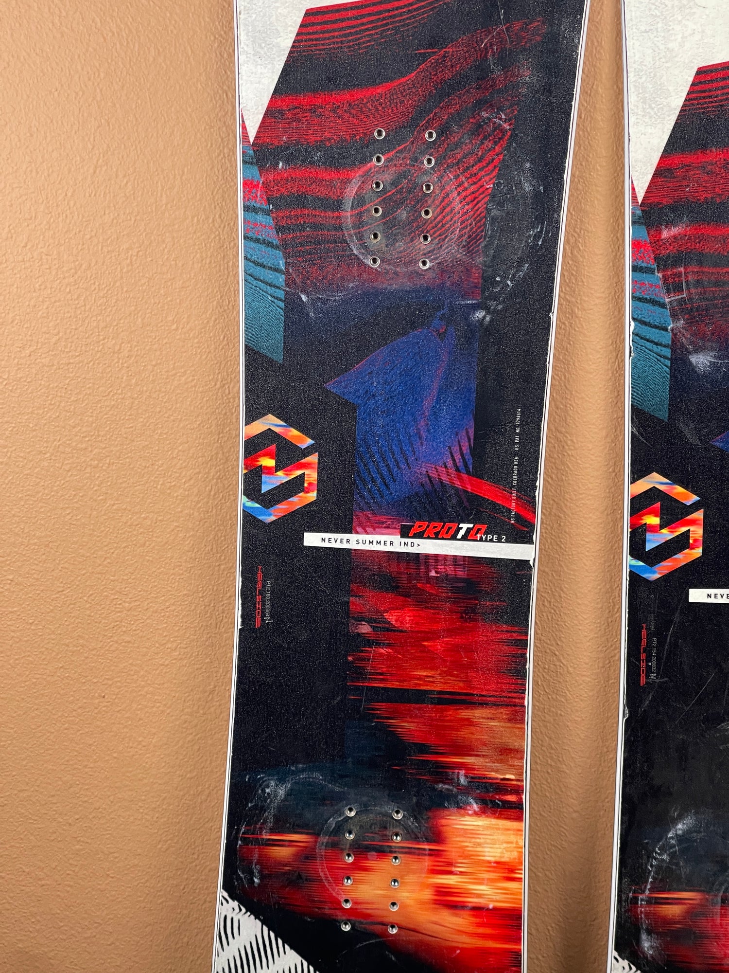 Used 2020 Never Summer Proto Type 2 Snowboard