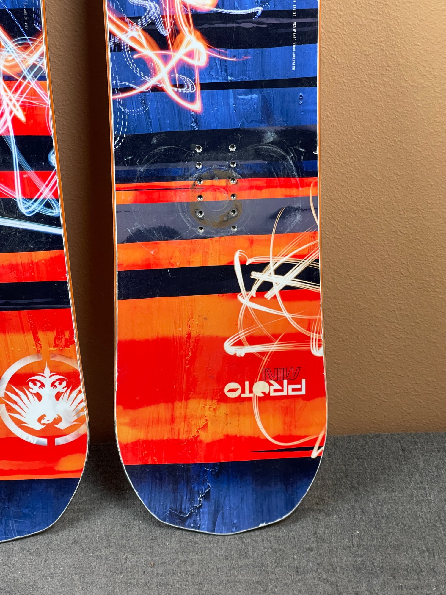 Used 2018 Never Summer Proto Mini Kids Snowboard