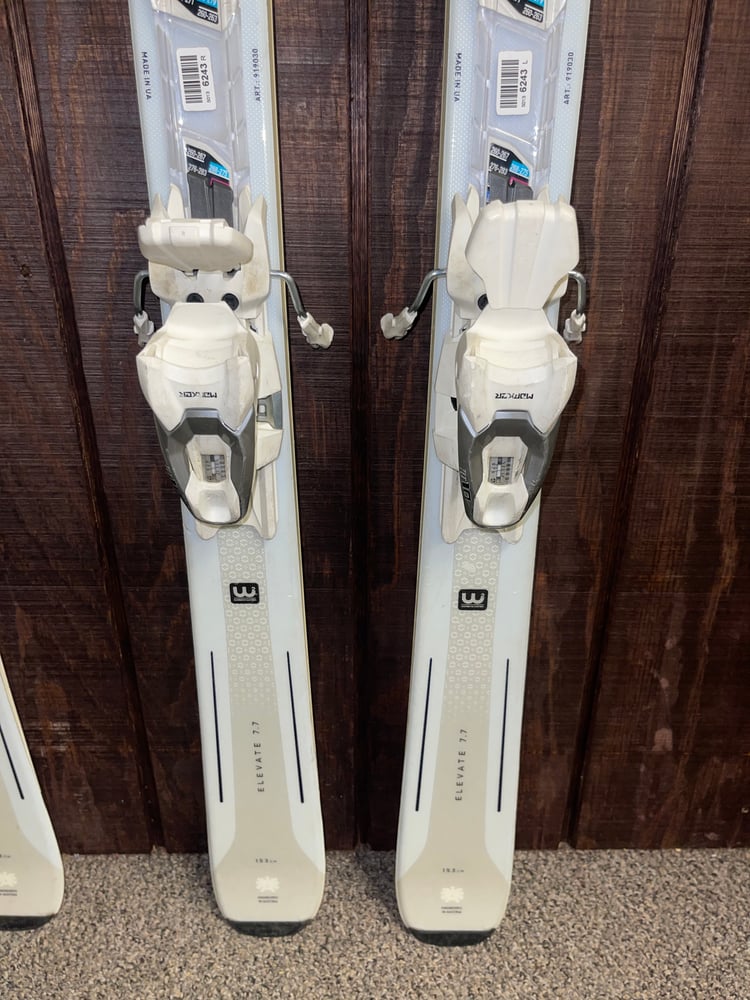 Blizzard Elevate 7.7 w/ Bindings - Cheetah Print