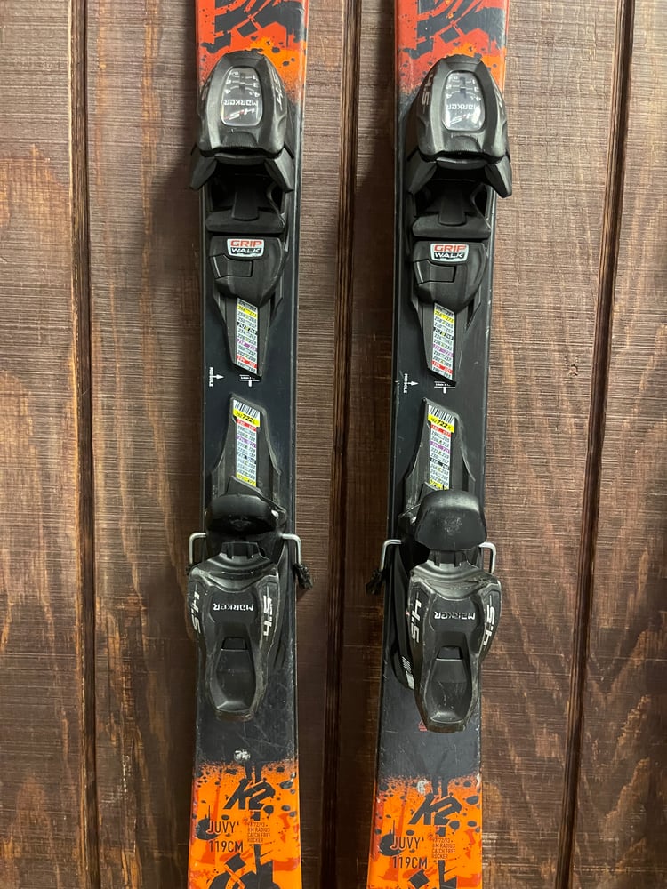 K2 Juvy Kids Skis w/Bindings