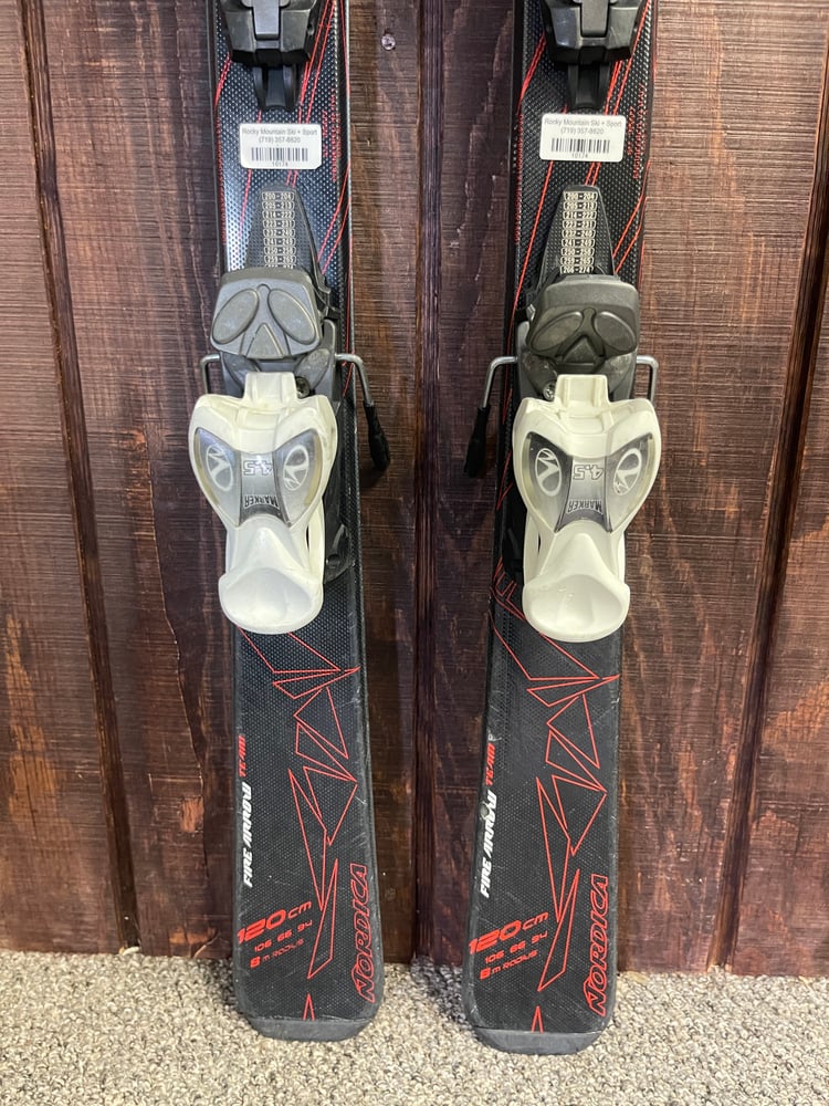 Fire Arrow Kids Skis w/ Bindings - USED