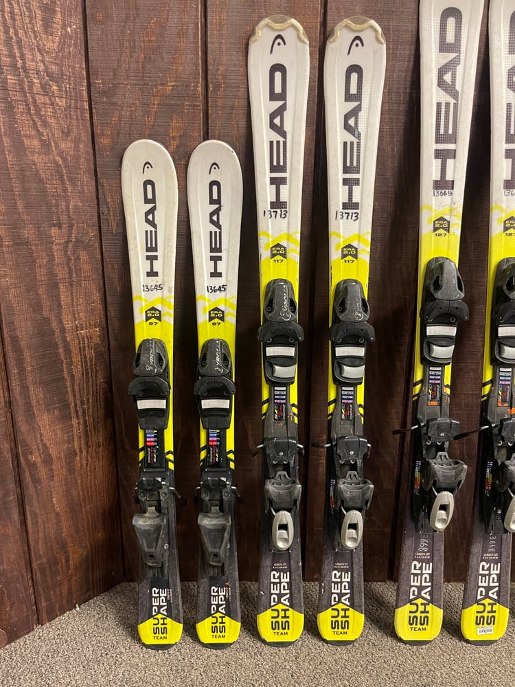 Head Super Shape Kids Ski w/Bindings - USED (Various Years)