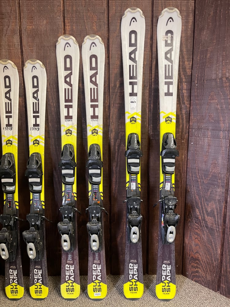 Head Super Shape Kids Ski w/Bindings - USED (Various Years)