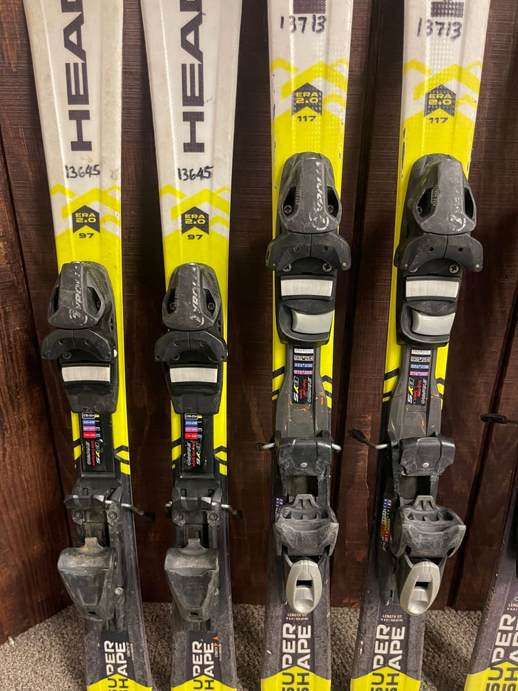 Head Super Shape Kids Ski w/Bindings - USED (Various Years)