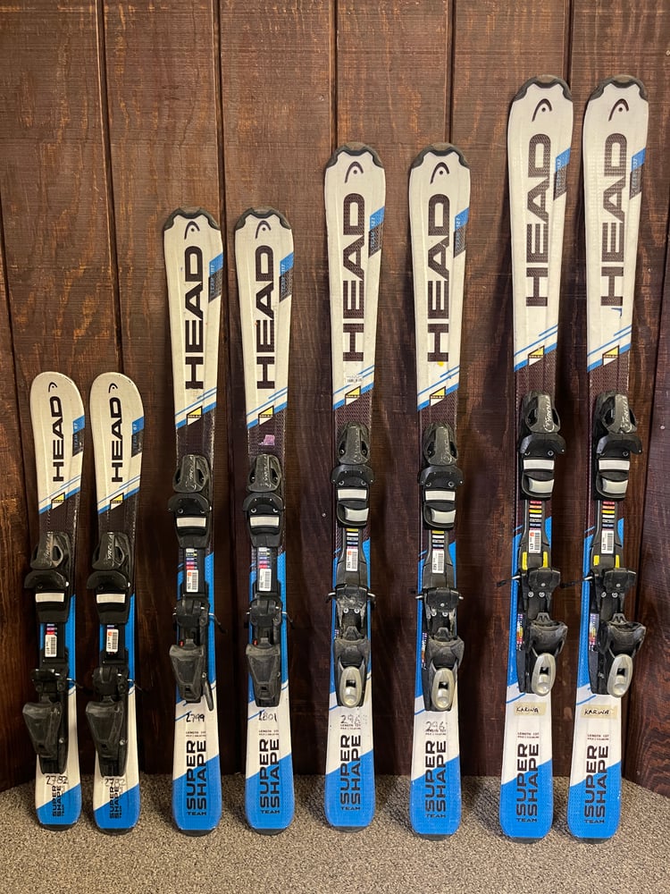 Head Super Shape Kids Ski w/Bindings - USED (Various Years)