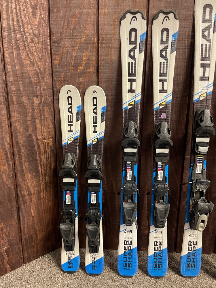 Head Super Shape Kids Ski w/Bindings - USED (Various Years)