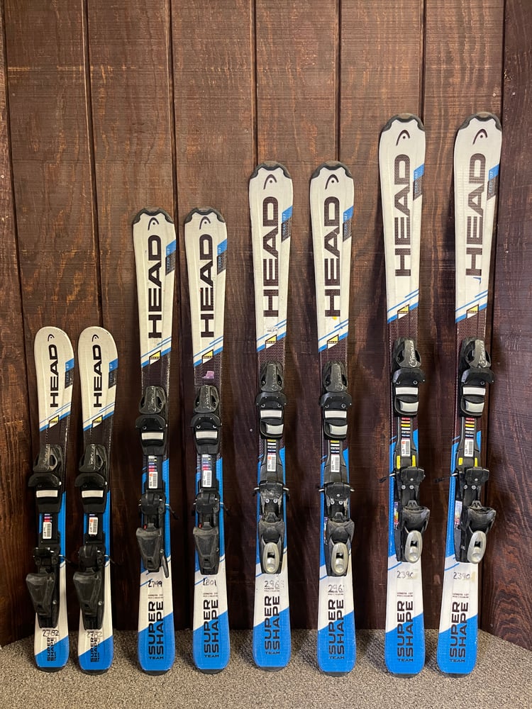 Head Super Shape Kids Ski w/Bindings - USED (Various Years)