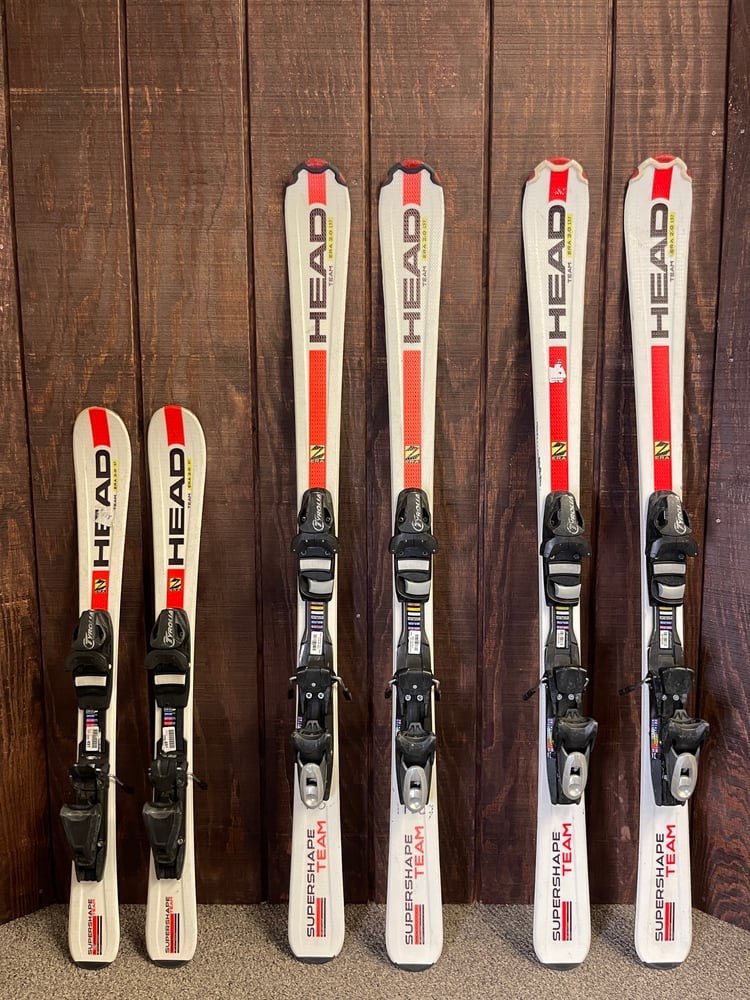 Head Super Shape Kids Ski w/Bindings - USED (Various Years)