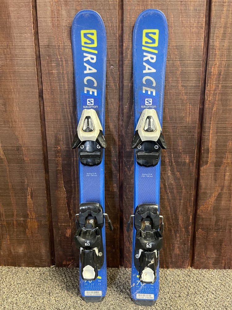 Salomon Race Jr. Kid's Skis w/Bindings - USED