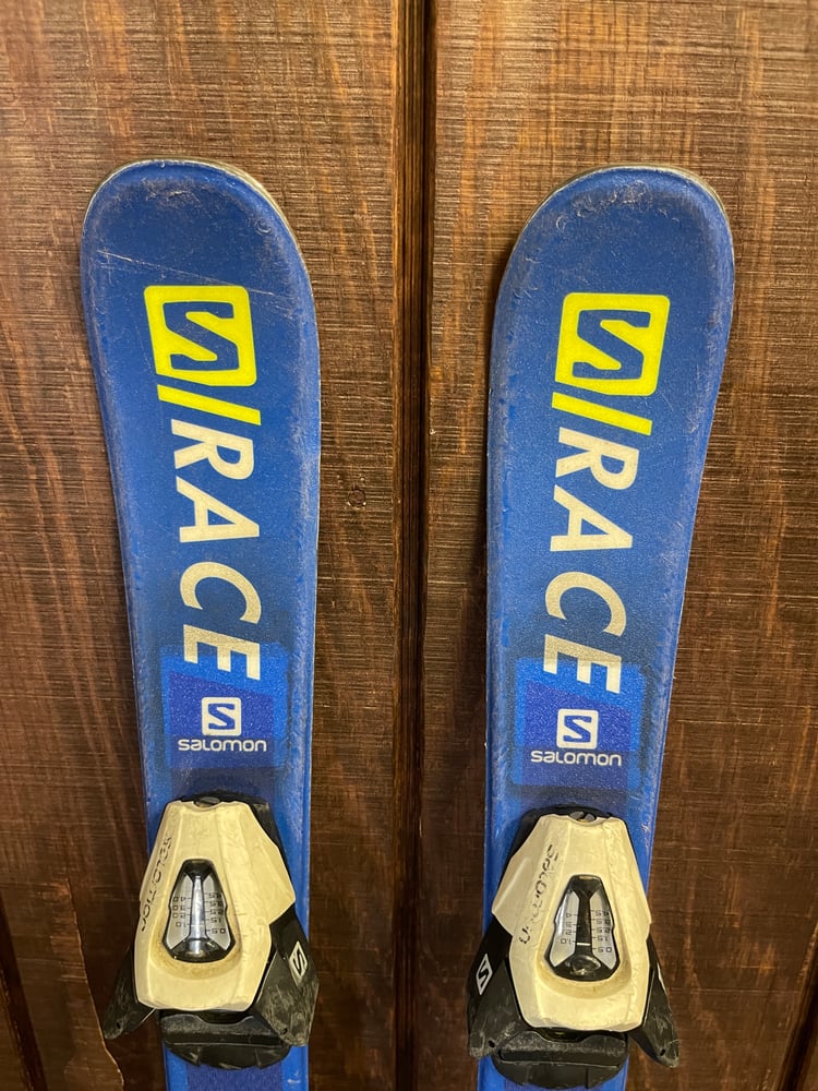 Salomon Race Jr. Kid's Skis w/Bindings - USED