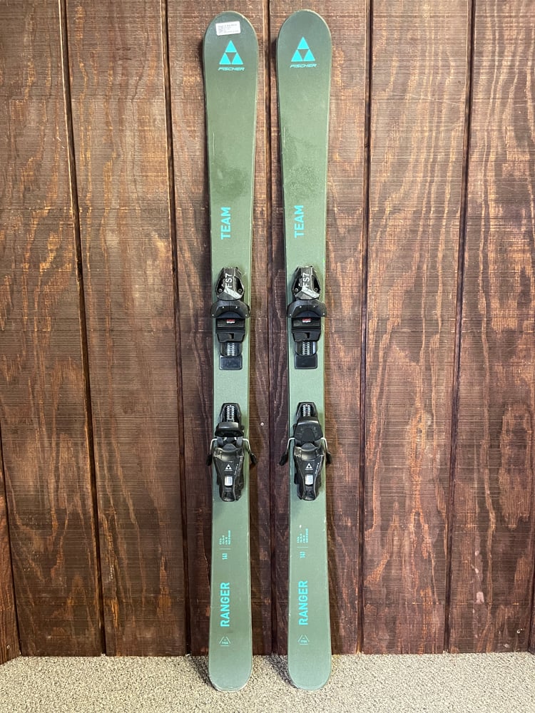 Fischer Ranger Team Kids Skis w/ Bindings - USED