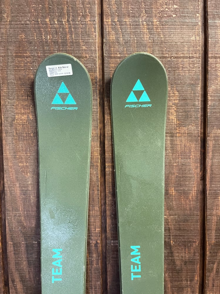 Fischer Ranger Team Kids Skis w/ Bindings - USED