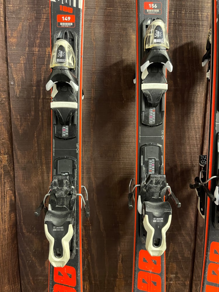 2018 Rossignol Used 2018 Pursuit 100 Skis + XP10 Bindings