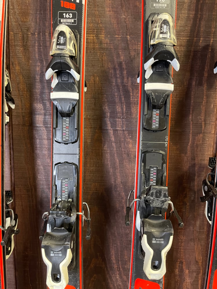 2018 Rossignol Used 2018 Pursuit 100 Skis + XP10 Bindings