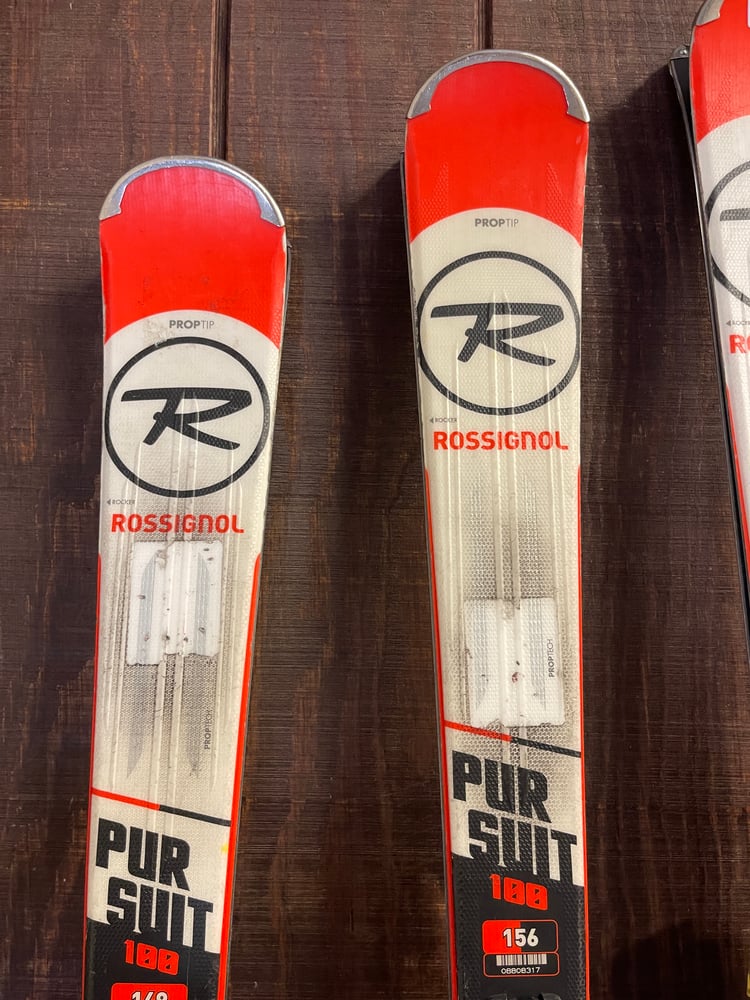 2018 Rossignol Used 2018 Pursuit 100 Skis + XP10 Bindings