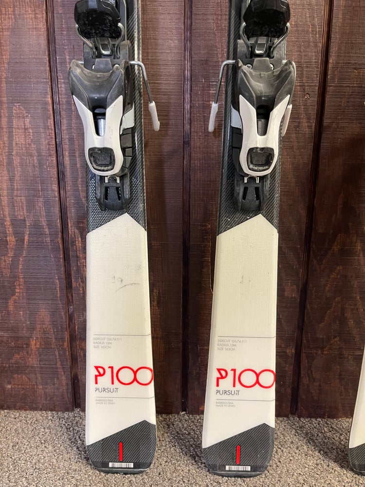 Used 2017 Pursuit 100 Ti Skis + Lithium 10 Bindings