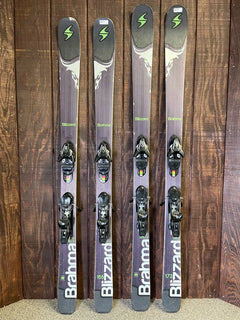 Blizzard Brahma 88 Skis w/ Bindings - Used - Image 2