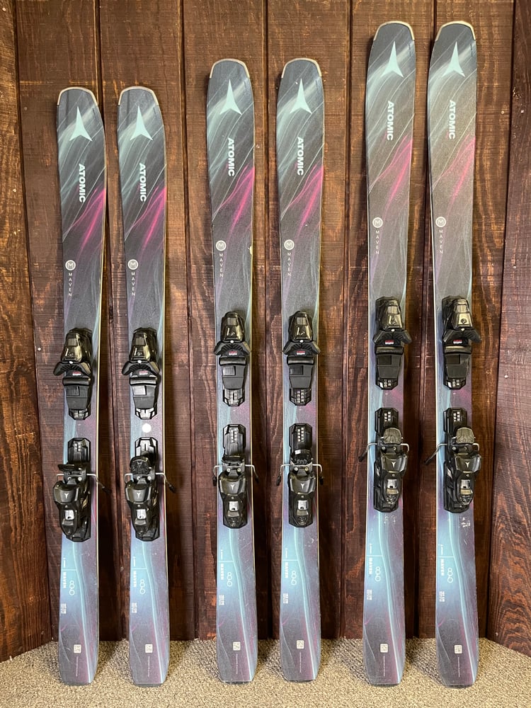 Atomic Maven 86 Skis w/ Bindings - Used - Image 2
