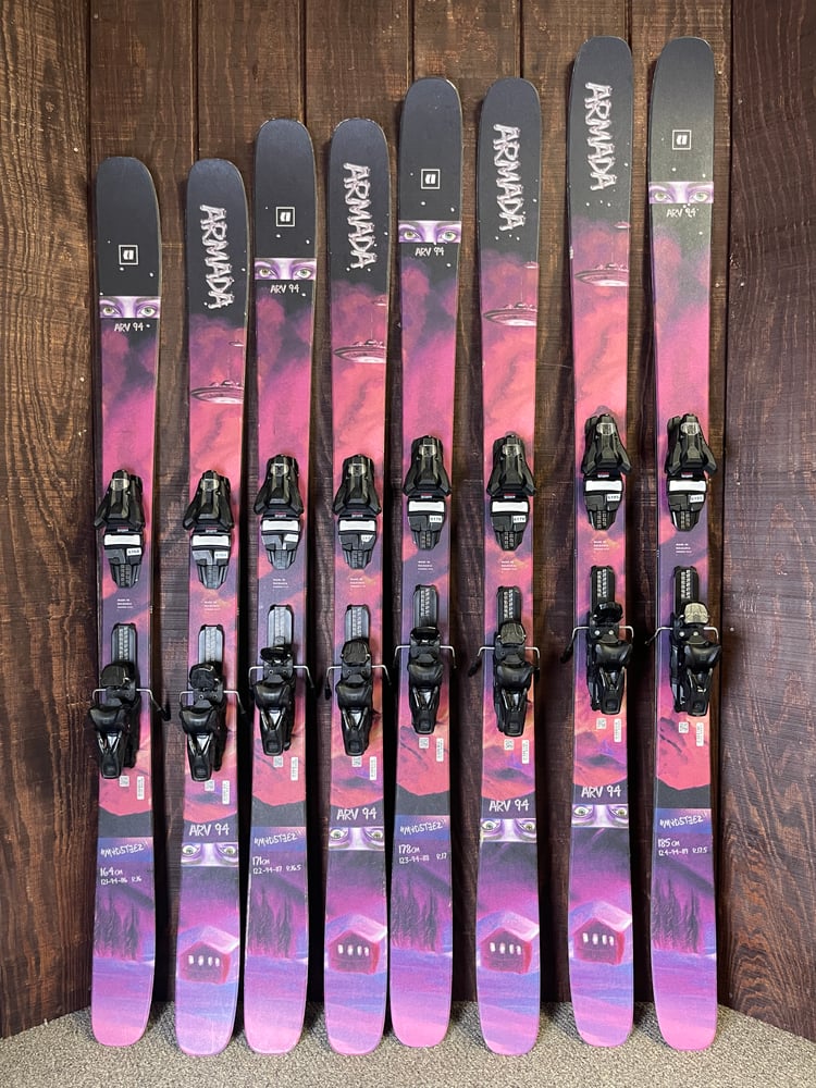 Armada ARV 94 Skis w/ Bindings -USED