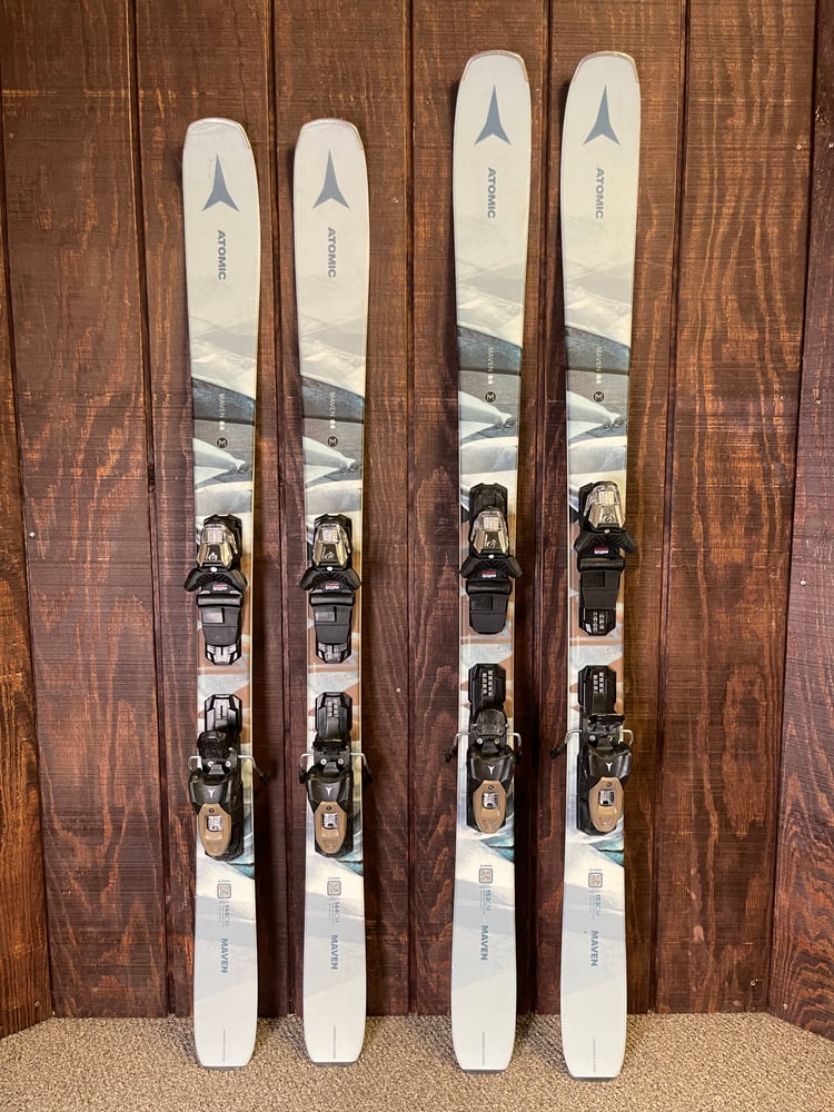 Atomic Maven 84 Skis w/ Bindings - Used - Image 2
