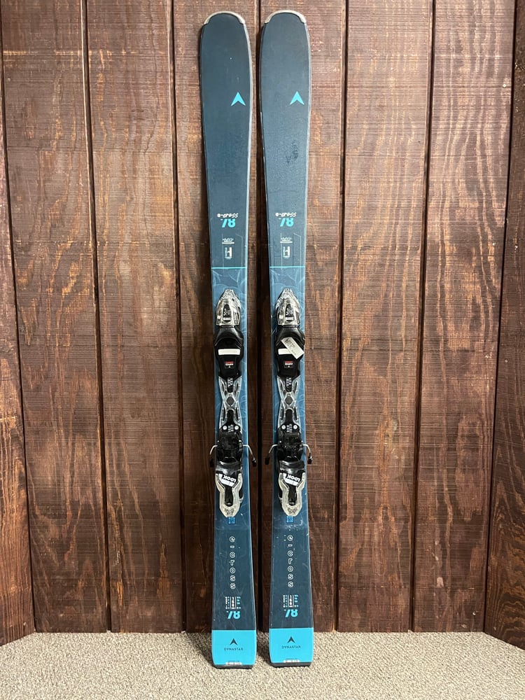Dynastar E-Cross 78 Skis w/Bindings - Used - Image 2