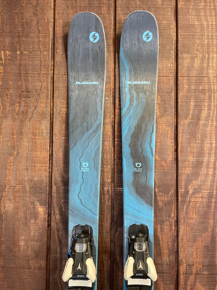 Blizzard Black Pearl 88 Skis w/ Bindings - USED