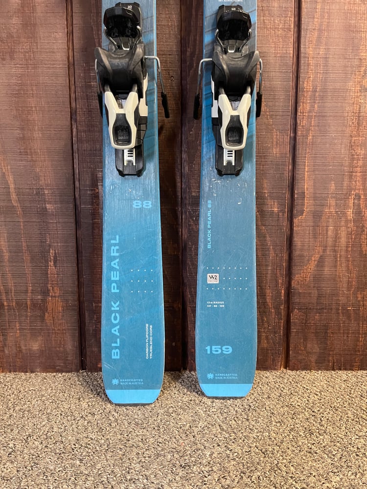 Blizzard Black Pearl 88 Skis w/ Bindings - USED