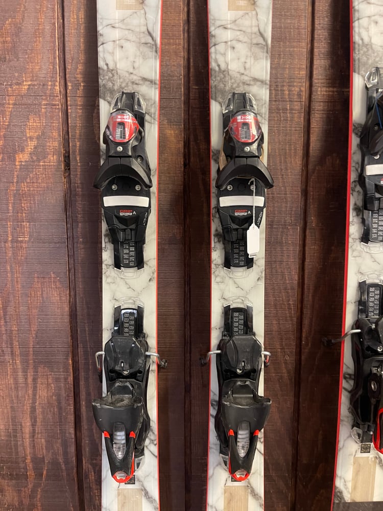 2025 Dynastar M Cross 88 Skis w/ Bindings - USED